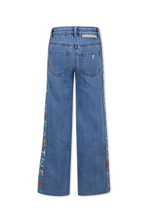 Logo,Jeans ricamati STELLA McCARTNEY KIDS | TW6E40Z0746614